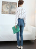 Clearance - puppy v-neck chiffon shirt