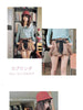 sweet doll collar ribbon bow tee