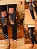 patchwork leggings