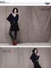 true blue dolman sweater