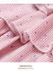 polka dots ruffled shirt