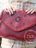 gymnopedie folk stenciled purse