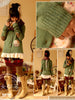 lace pocket knit cardigan