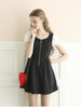retro village zipper dress