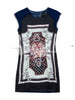 Clearance - pearl sleeves retro wool dress