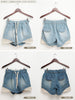 lace trim shorts