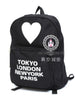 Harajuku tour double shoulder backpack