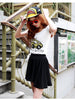 stylish skater skirt