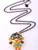 nerdy girl chain necklace