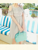 getaway flouncing pearl dress