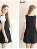 retro village zipper dress