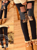 patchwork leggings