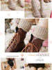 winter wonderland slouch socks