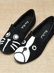 raining cats and dogs leather flats