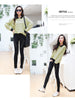 zipper pockets skinny leggings