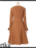 vintage military heroine brown coat