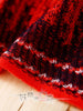exotic knitted wool skirt