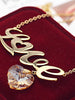 heart and love Necklace