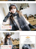 clearance - snowflake three-set scarf hat wristwarmer