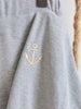 naval anchor skirt/legging one-piece set