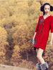 story of trees sweater dress