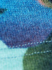 retro style tri-color wool gloves