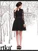simple luxury lace dress