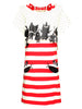 sun and stripes dress