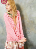 sunset  flower vintage crochet collars