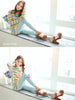 striped rainbow shirt