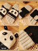 luxury little animals mittens