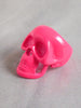 punk colour skull ring