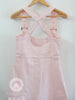 candy heart adjustable strap dress