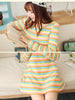striped rainbow shirt