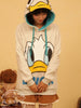 cartoon duck girl hoodie