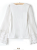 sweet lace mesh top