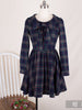 scottish green cotton dress