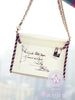 Harajuku love letter transparent envelopes shoulder bag