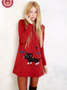 where is my snack kitten pocket dress