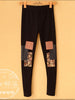 patchwork leggings