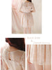 glossy bare back dress