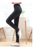 zipper pockets skinny leggings