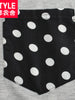 polka dots asymmetric top