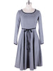 lady houndstooth dress