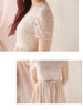 glossy bare back dress