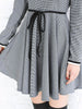 lady houndstooth dress