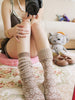 winter wonderland slouch socks