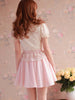 he likes me tulle pleated skirt