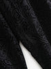 vintage pattern velvet cotton legging