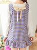 plaid picnic dress
